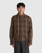 Harrington Jacket Green Tartan