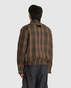 Harrington Jacket Green Tartan