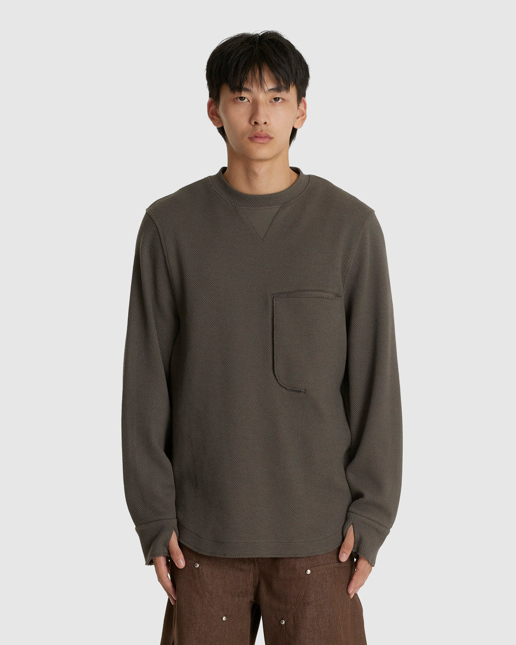 Dress Shirt Crew Neck