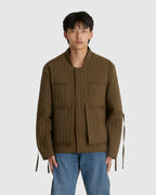 Reversible Quilted Worker Jacket