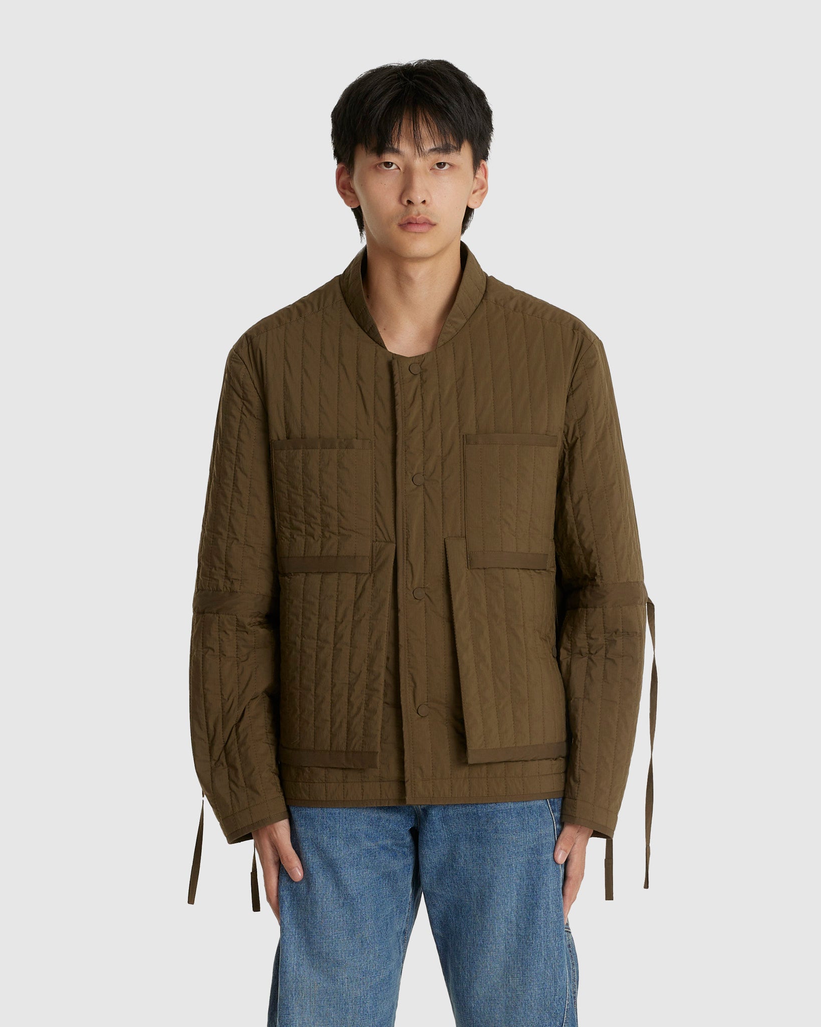 Reversible Quilted Worker Jacket