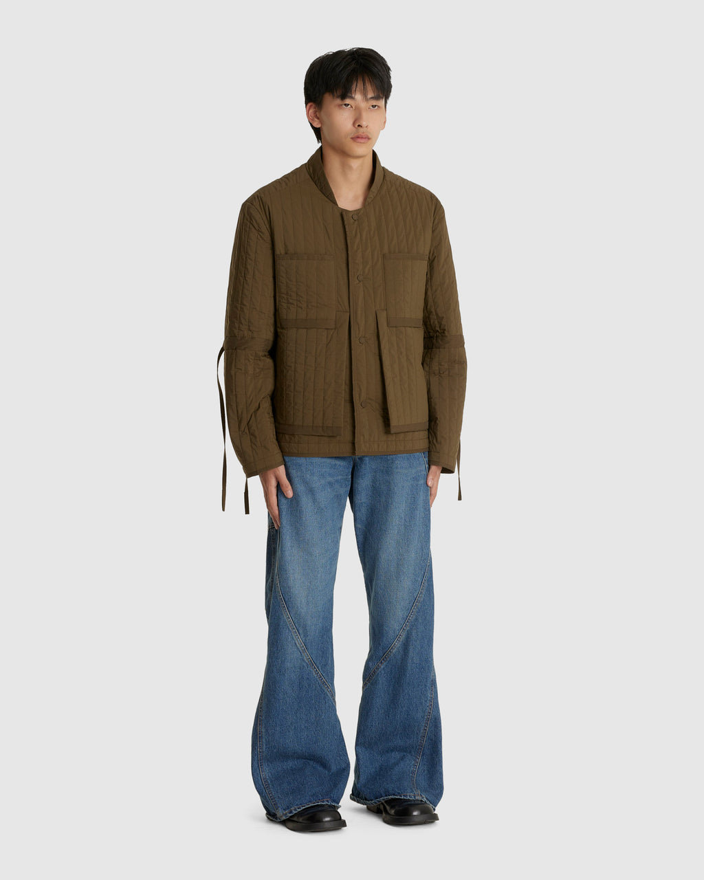 Reversible Quilted Worker Jacket