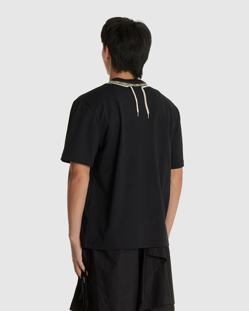 Trek-Lace T-Shirt Black