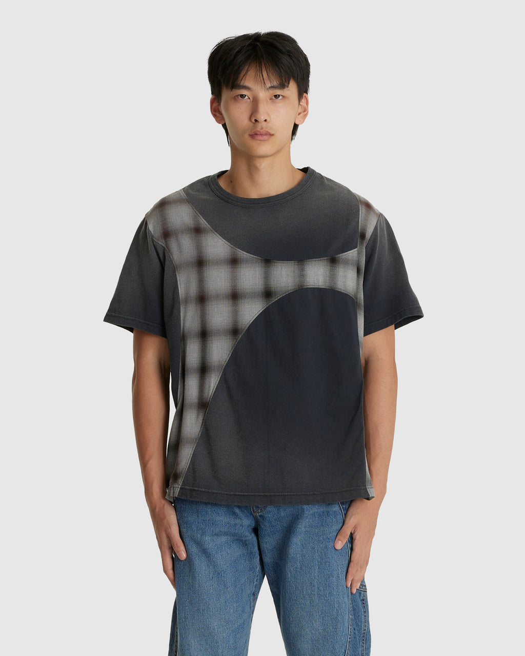 Patchworked Faded T Shirt