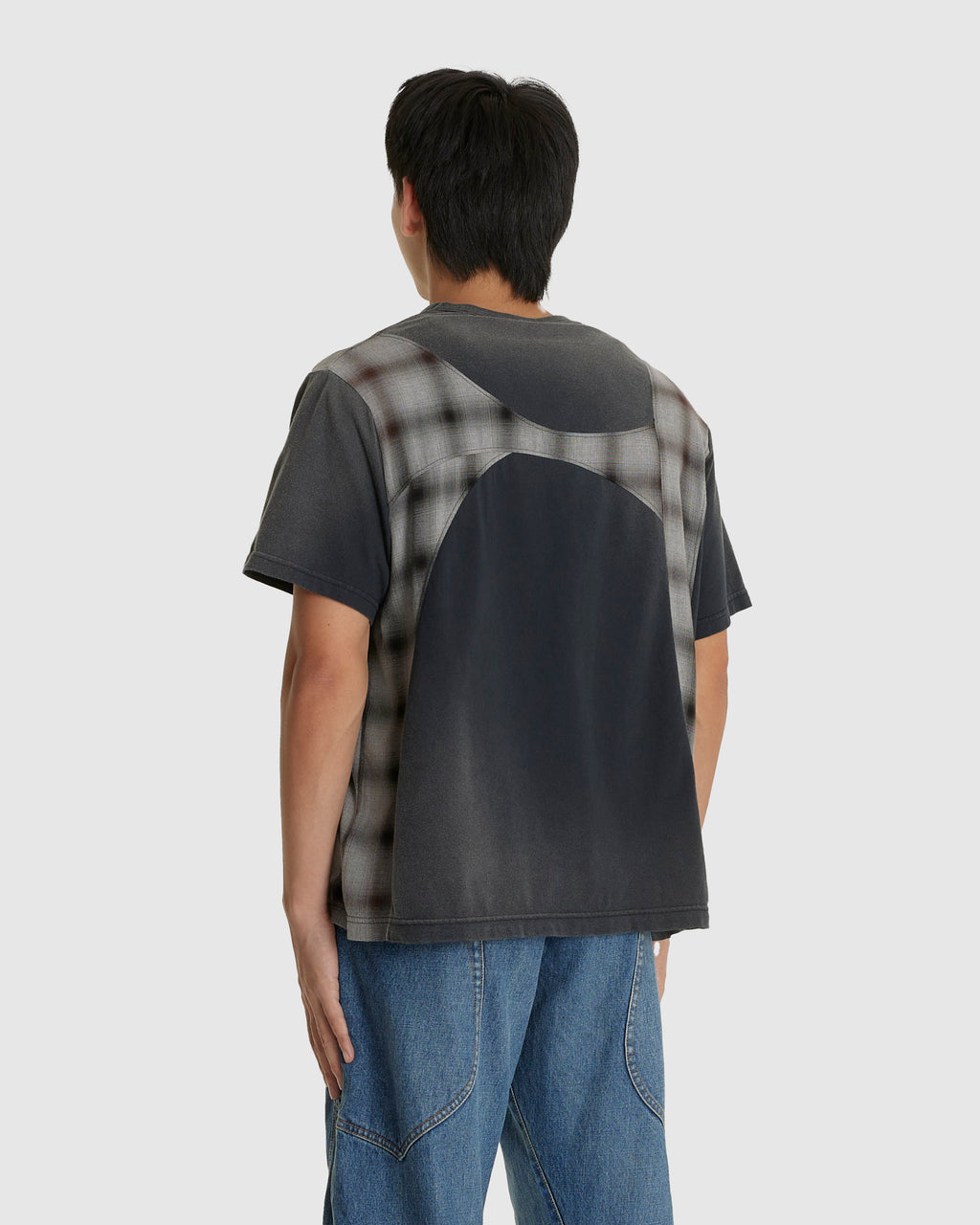 Patchworked Faded T Shirt