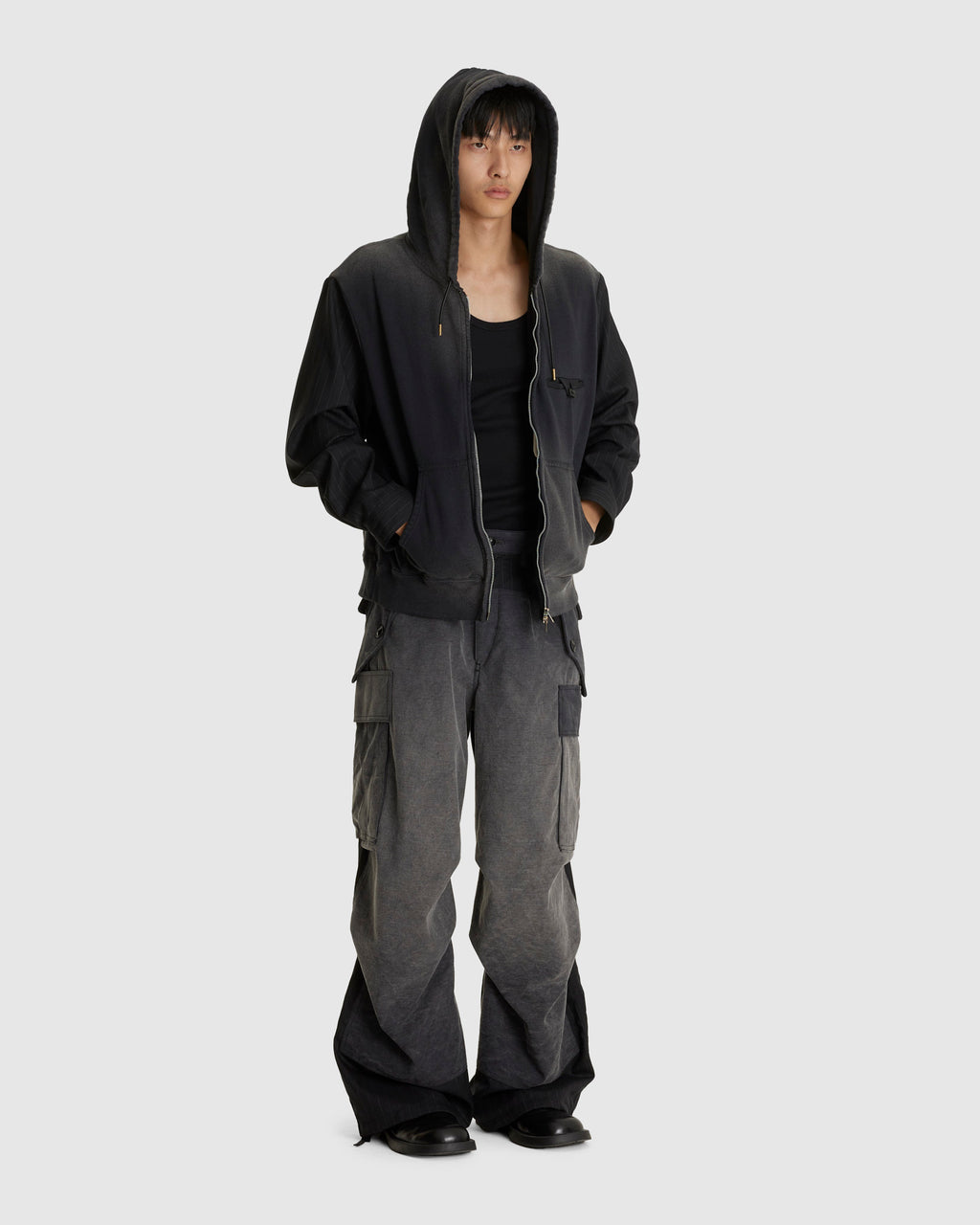 Combination Zip Hoodie