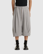 Pleated Balloon Sweat Shorts