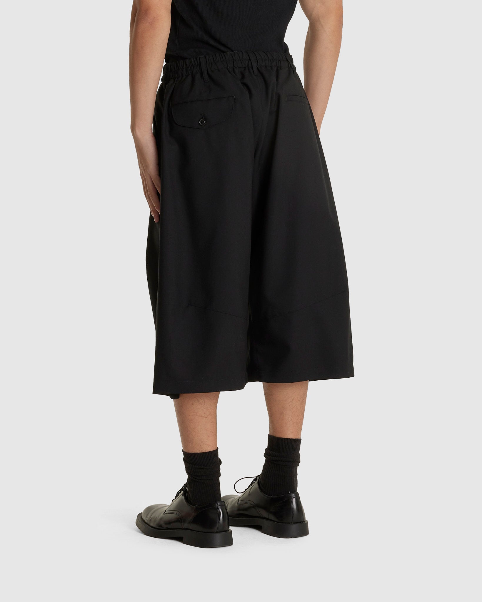 Pleated Balloon Dress Shorts