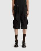 Detachable Draped Trousers