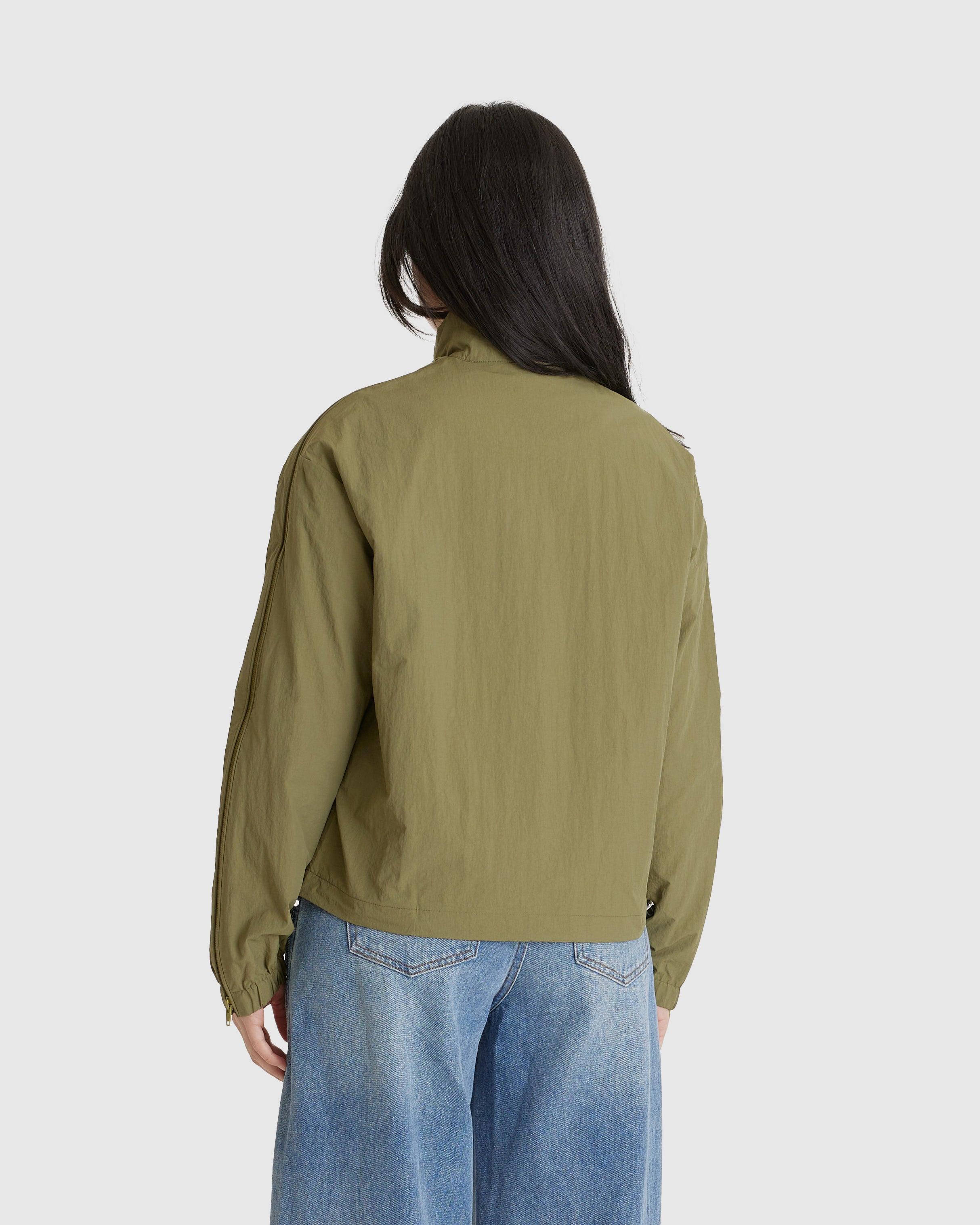 Zipper Bungy Jacket Khaki (W)