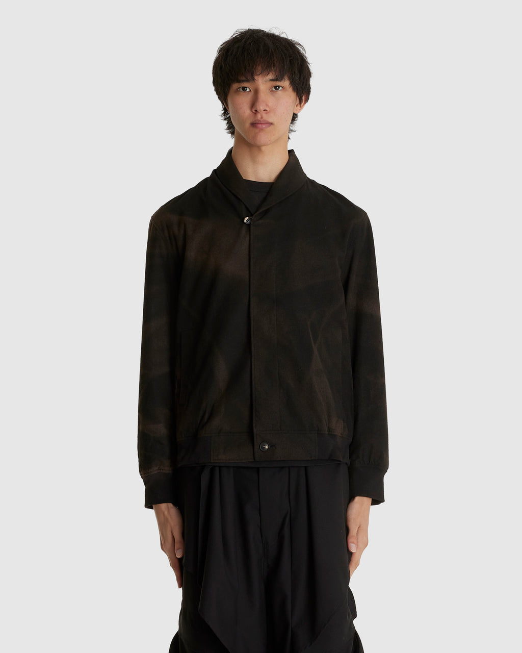 Sun-bleached Shawl Collar Jacket