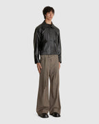 Watson Leather Collar Jacket