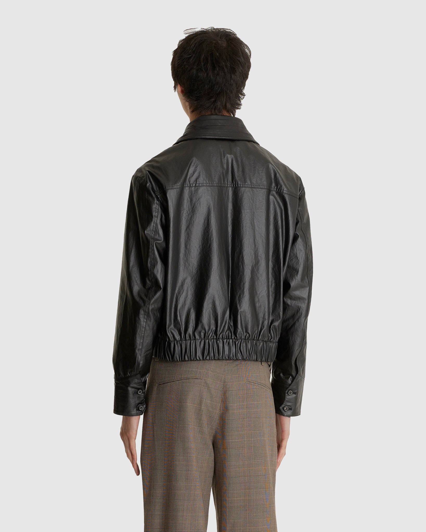 Watson Leather Collar Jacket