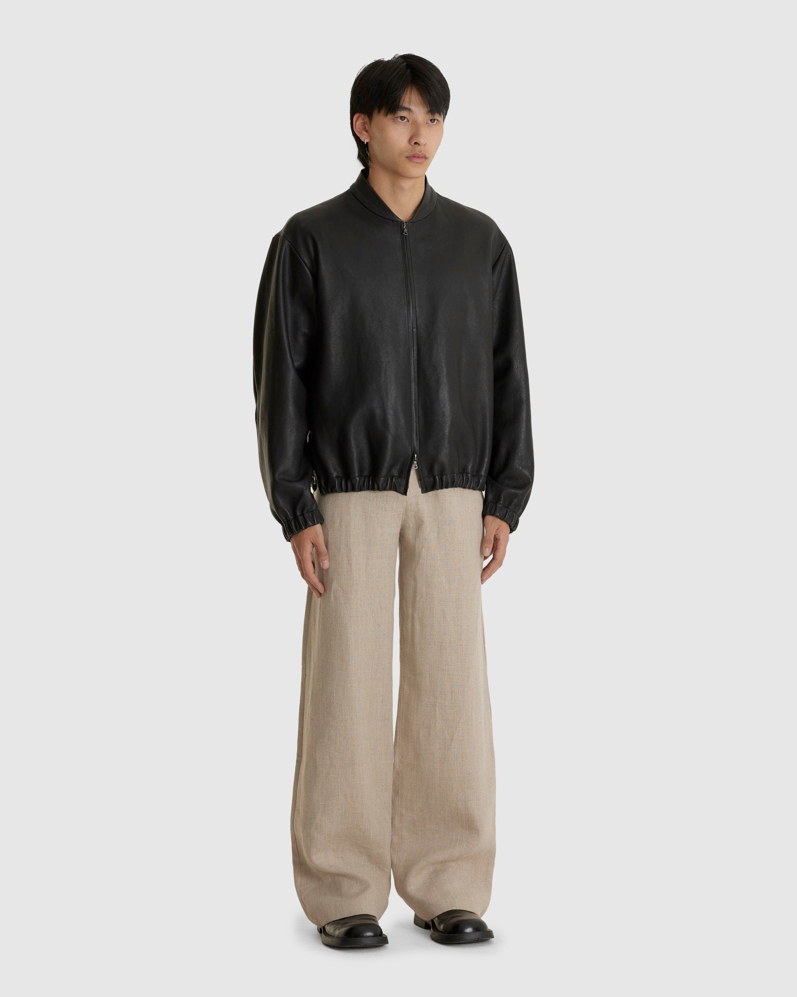 Gabriela Coll Garments NO. 306 Leather Six Zipper Jacket