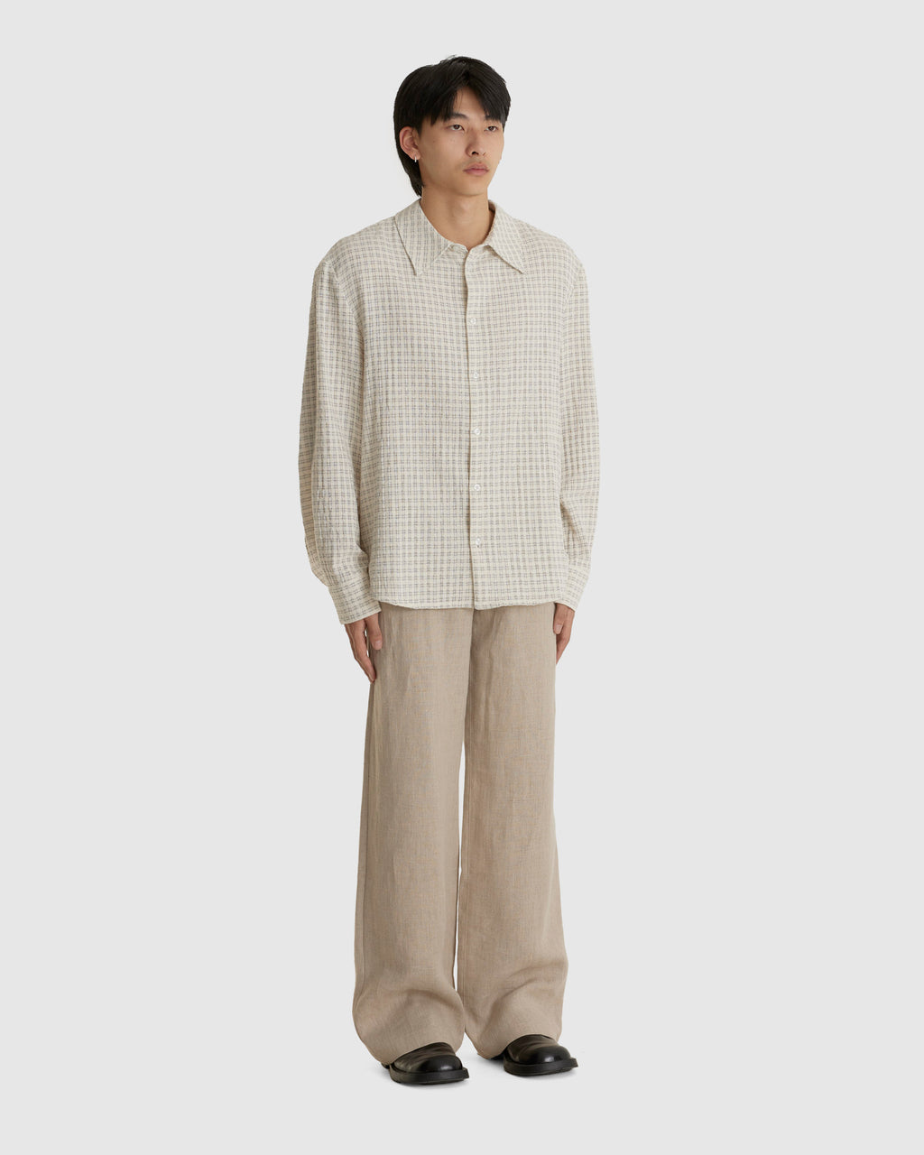 Wes Shirt Subtle Check