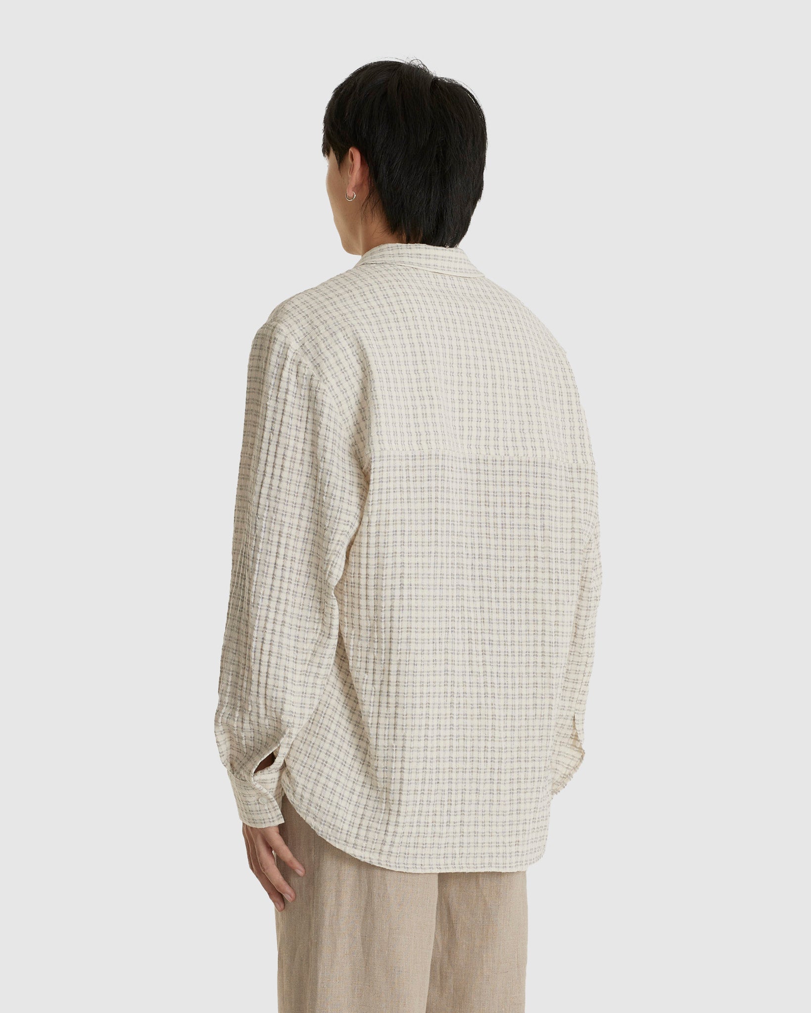 Wes Shirt Subtle Check