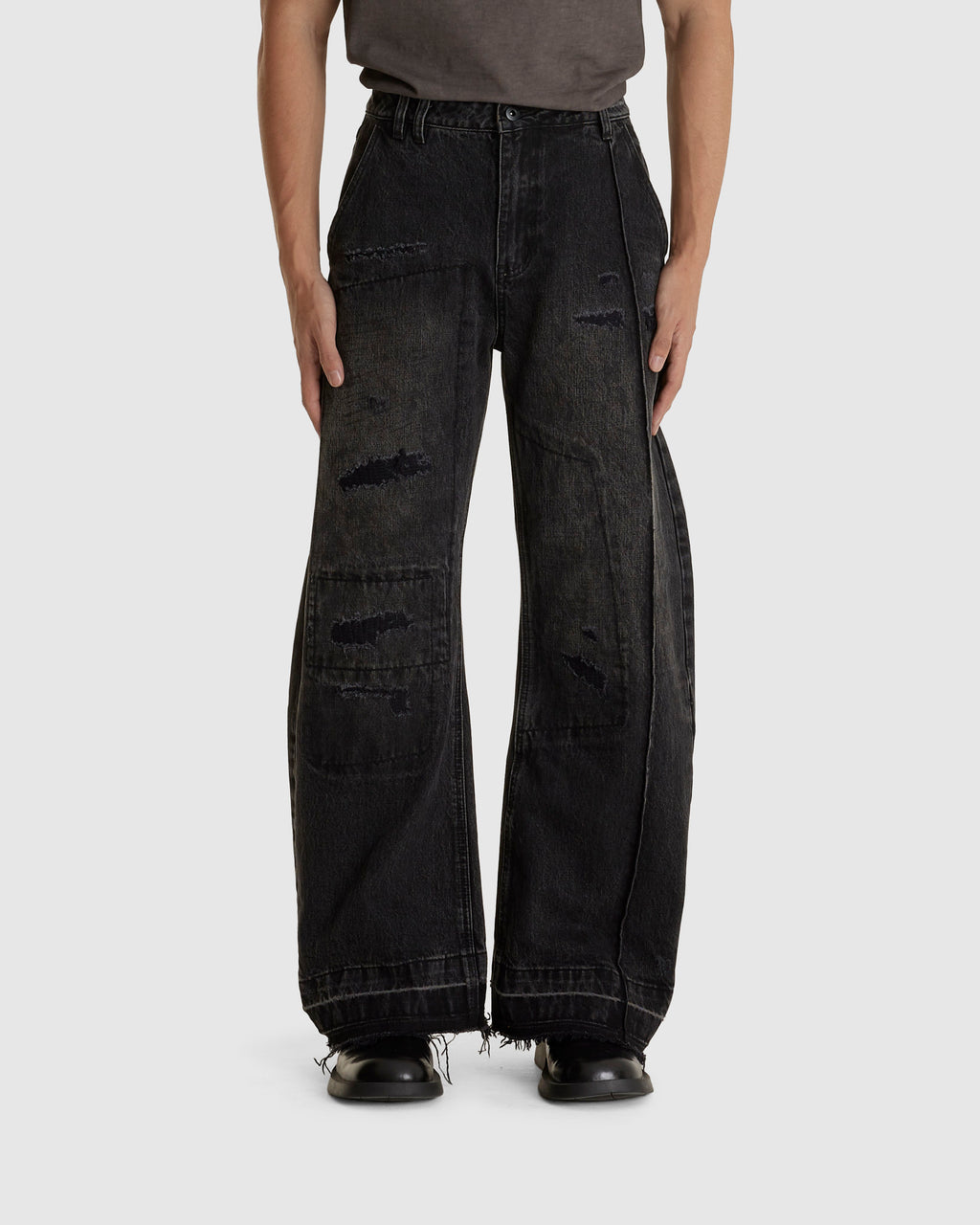 Aged Denim Washed Black