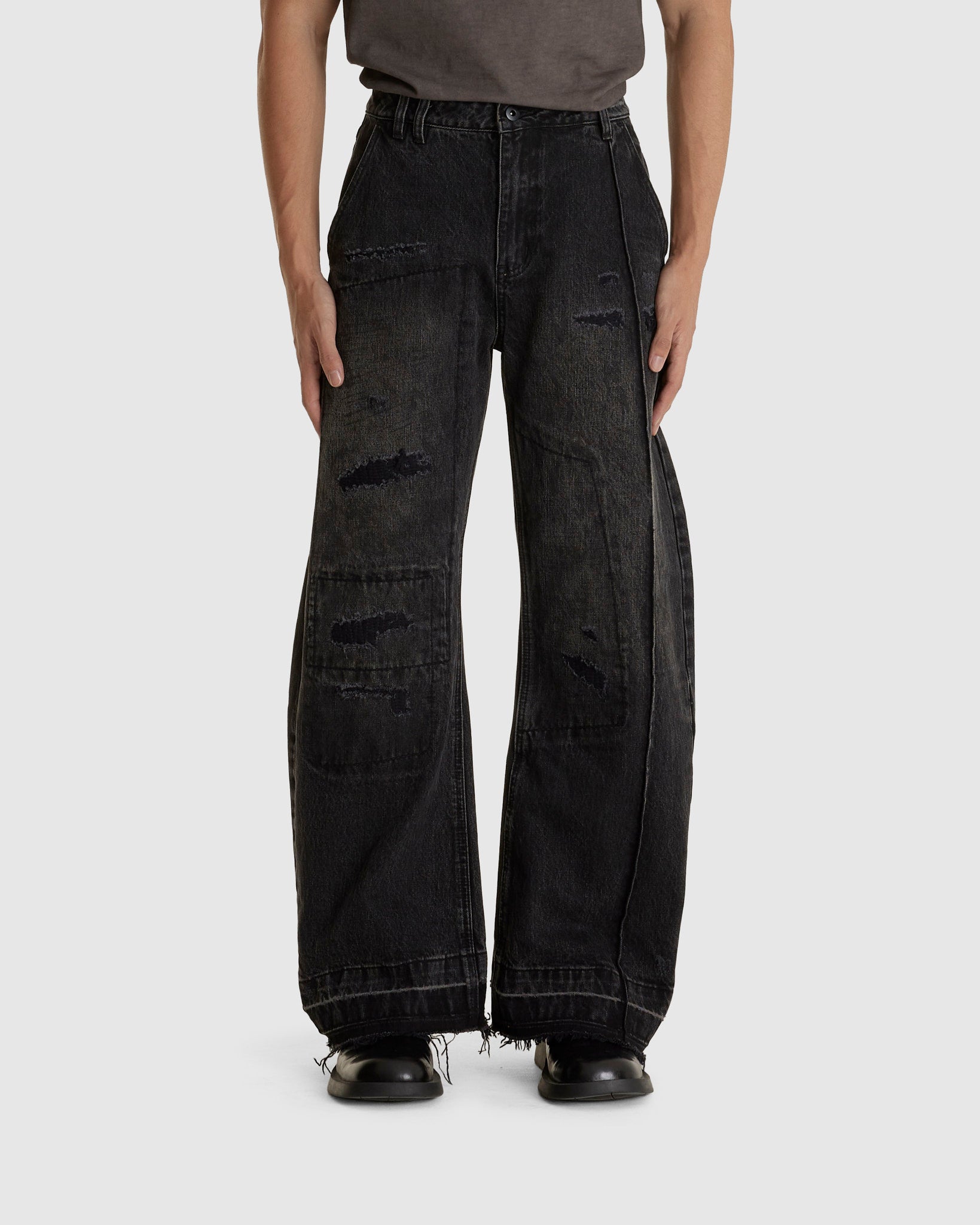 Aged Denim Washed Black