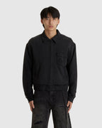 Aged Single Pocket JKT Black