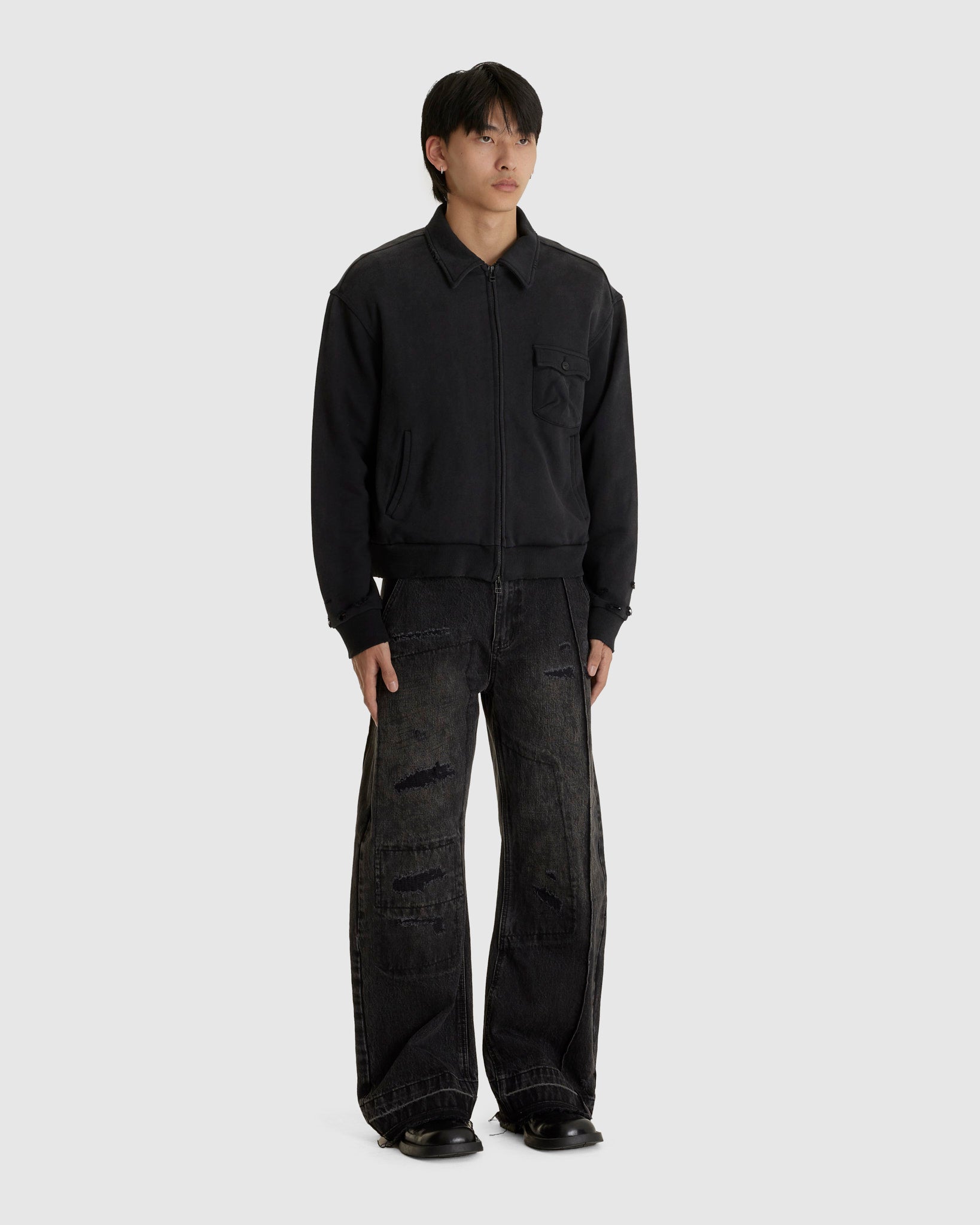 Aged Denim Washed Black