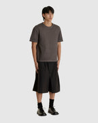 Button Draft Shorts Black
