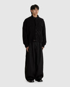 Destroyed Knit Work JKT Black