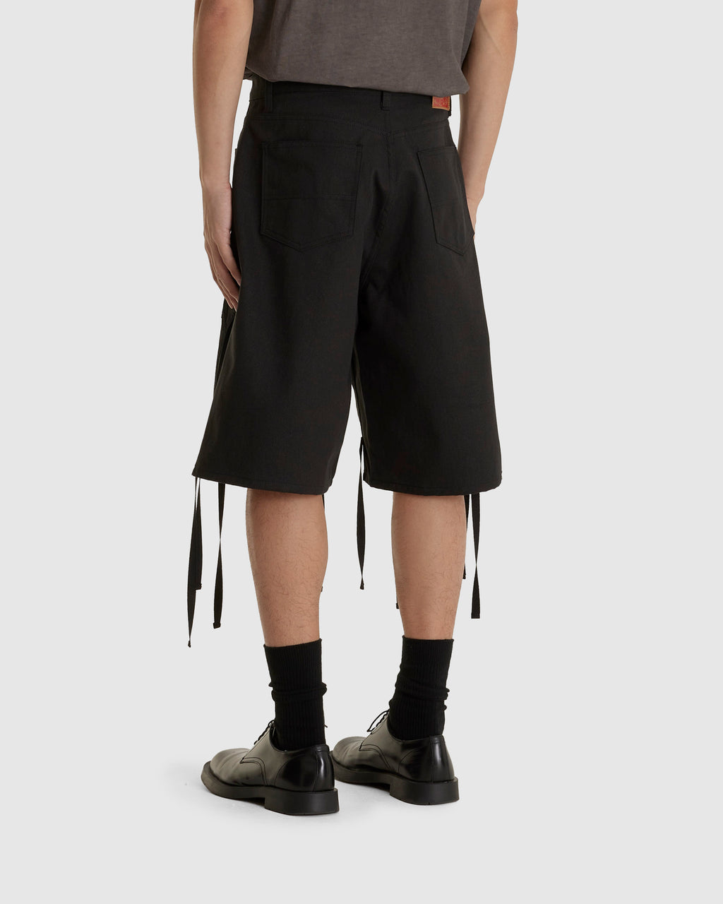 Applique Shorts Black
