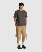Applique Shorts Beige