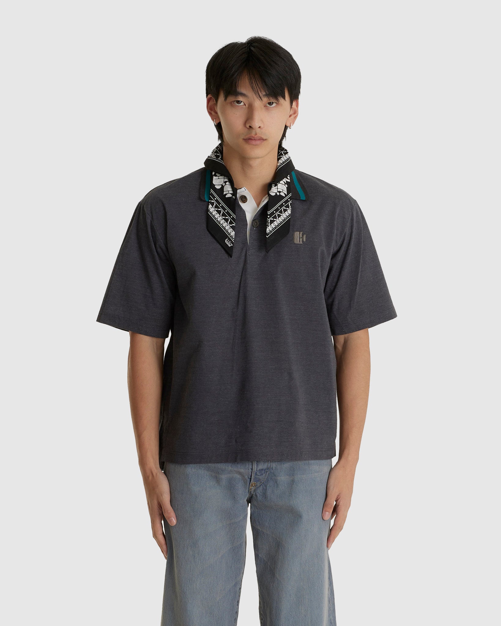 Short Sleeve Bandana Polo