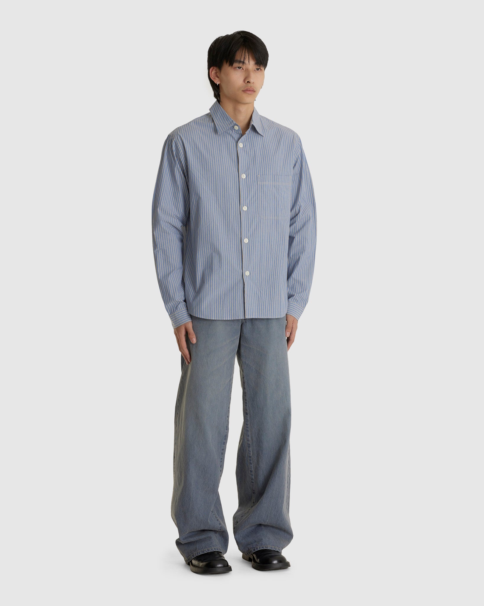 Shirt 4.0 Blue/White Stripe