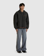 Stripe Hooded Padded jacket