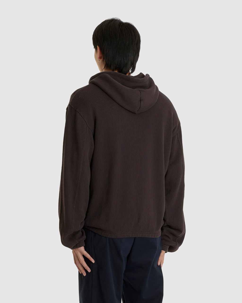 Zip Hoodie 1.0 Dark Brown