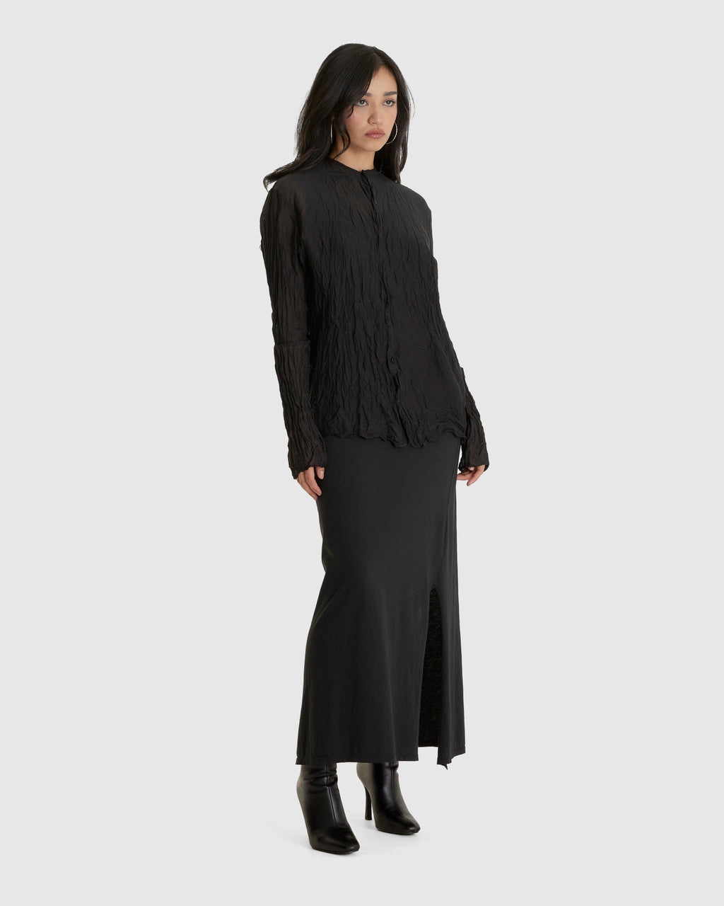 No. 262 Crushed Taffeta Shirt