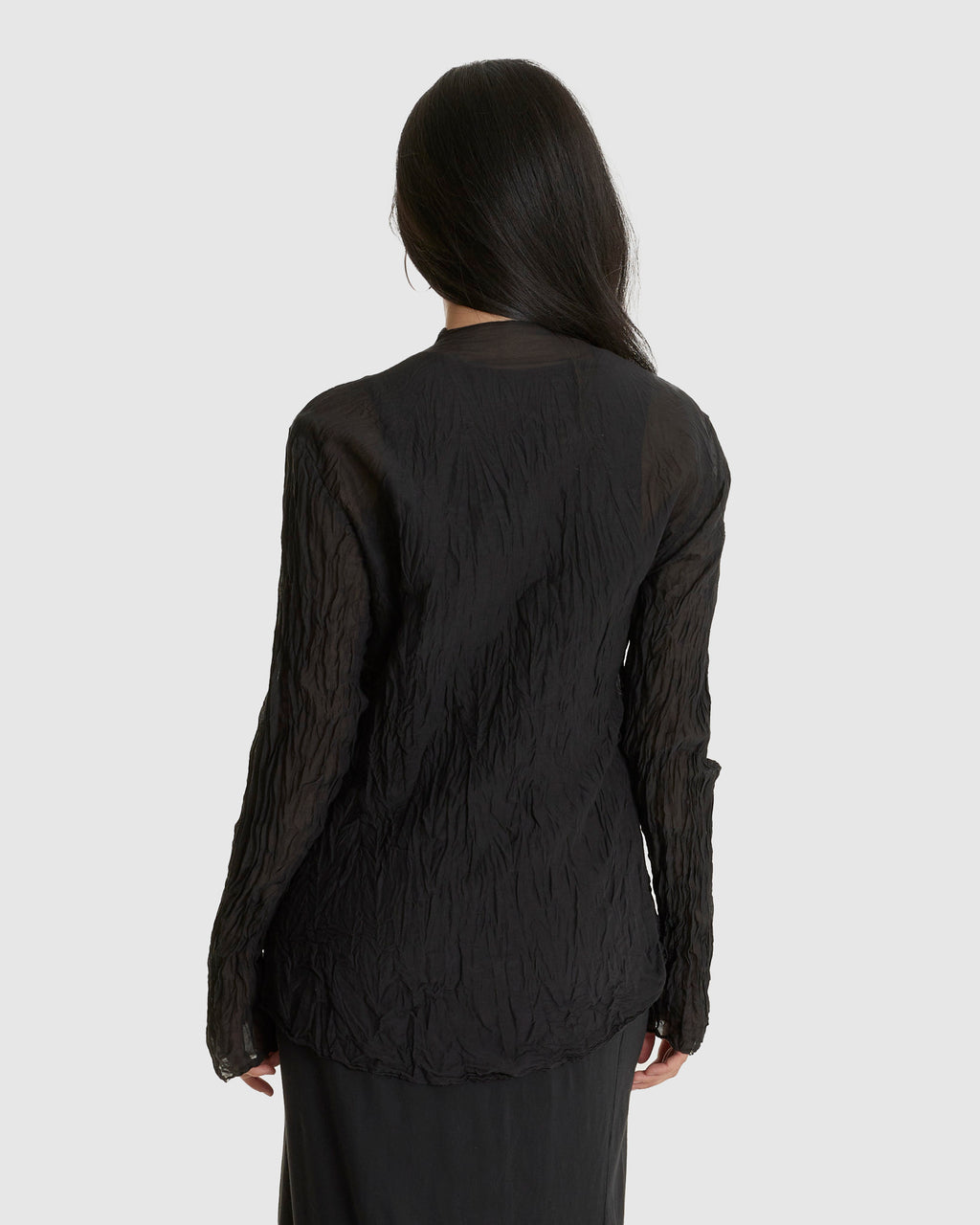 No. 262 Crushed Taffeta Shirt