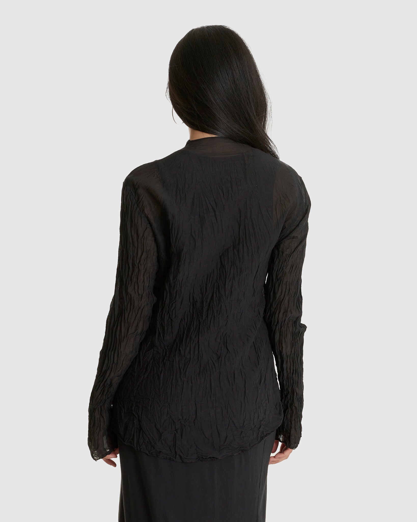 No. 262 Crushed Taffeta Shirt
