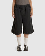 No. 330 Thin Canvas Draped Short Trousers