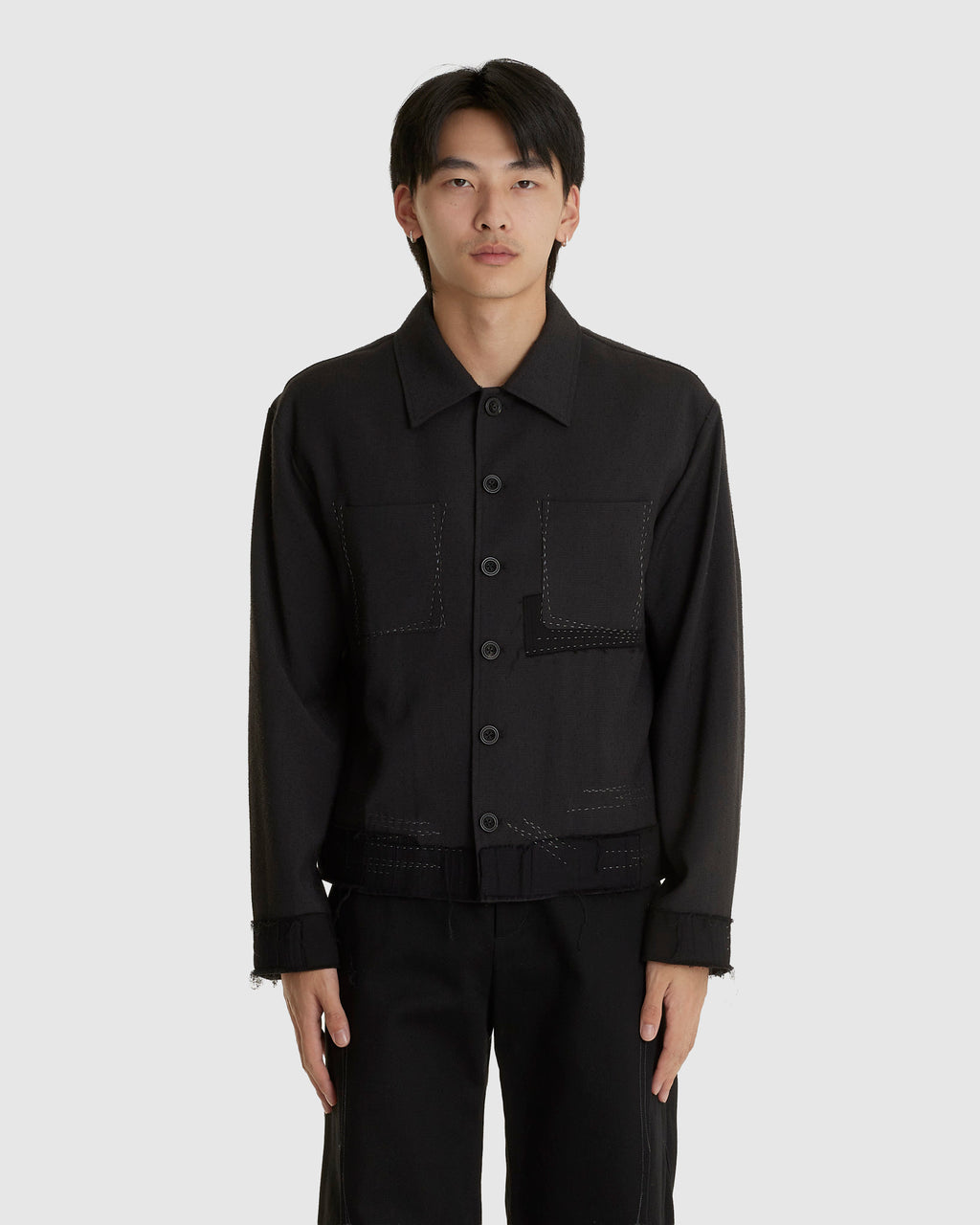 Stitch Work JKT Black