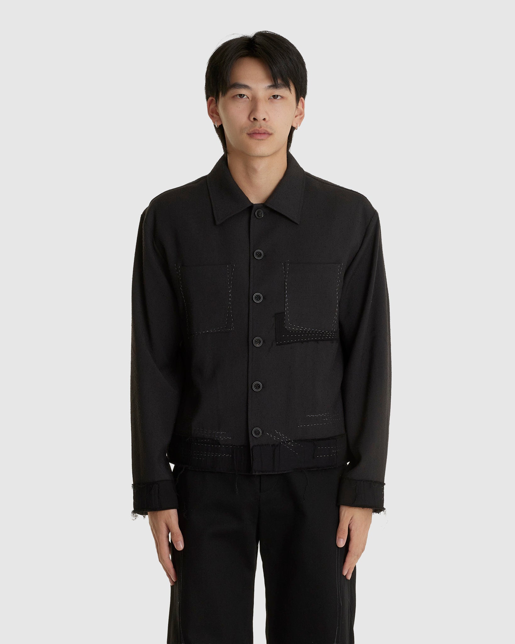 Stitch Work JKT Black