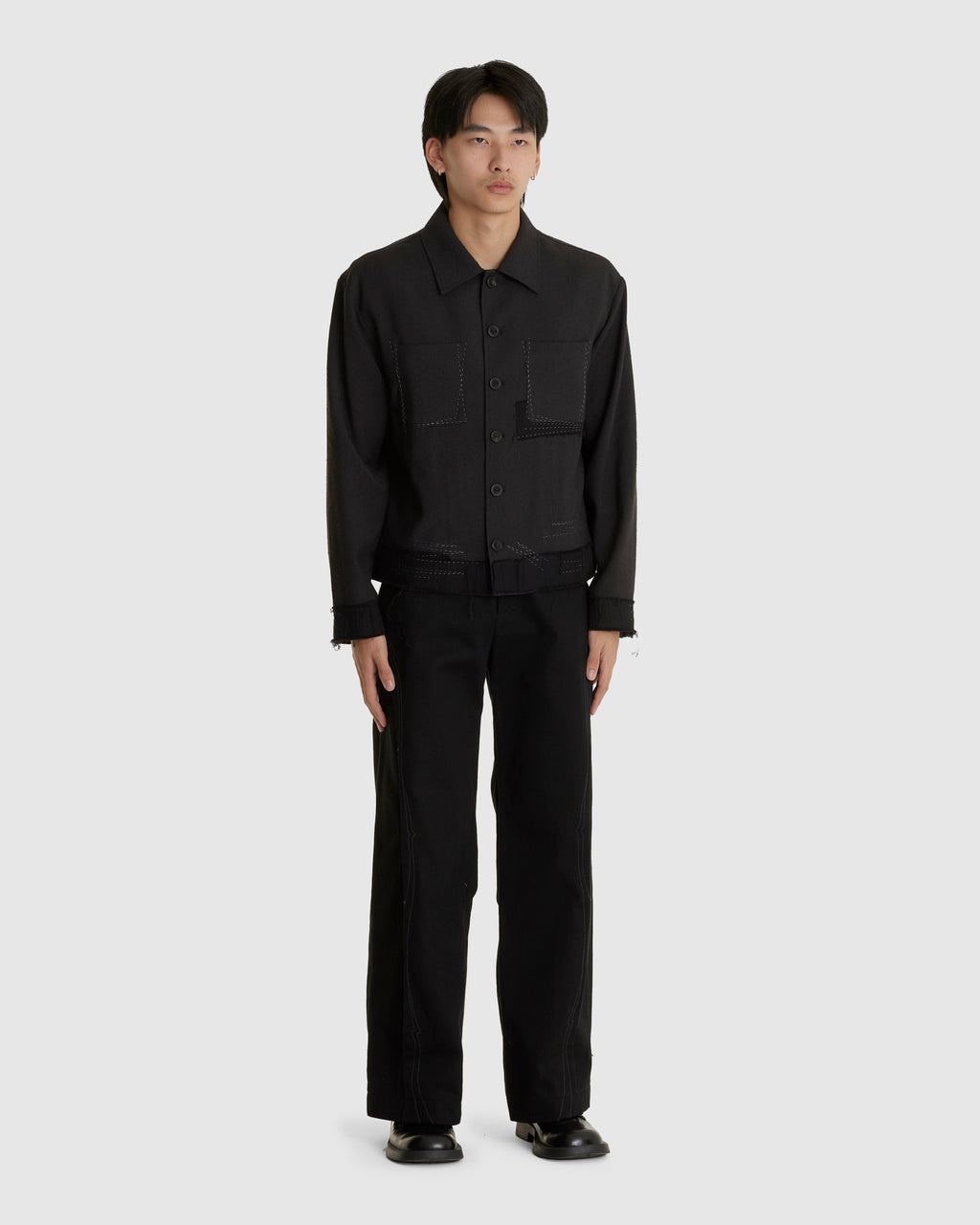 Stitch Work JKT Black