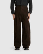 Double-Pleated Vase Pants