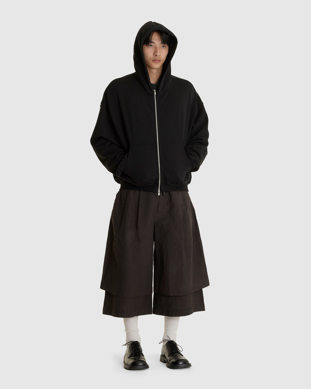 RH Zip Up Hoodie Black