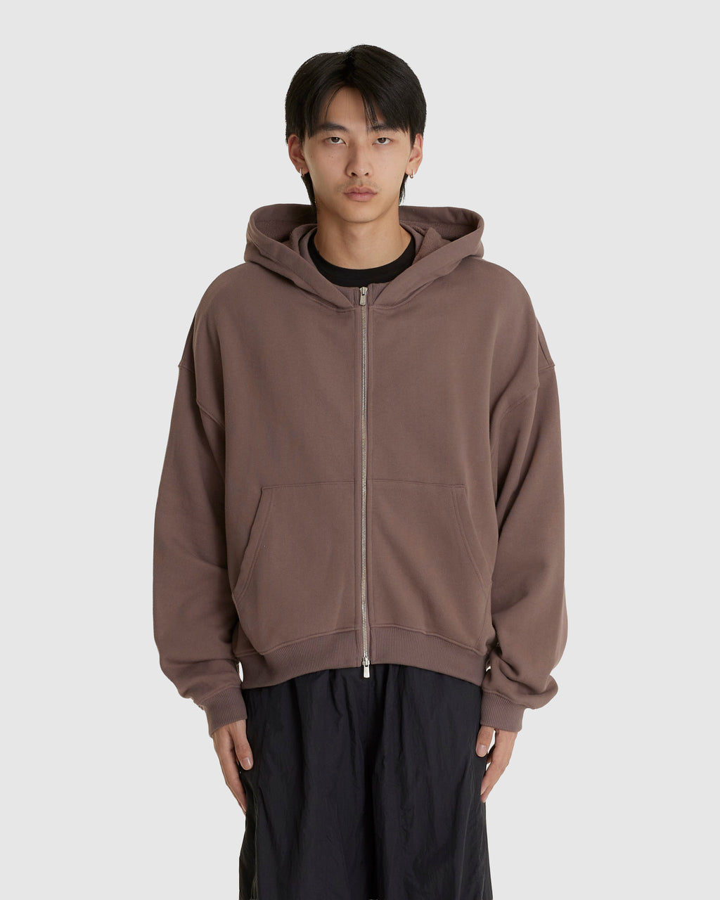 RH Zip Up Hoodie Washed Violet