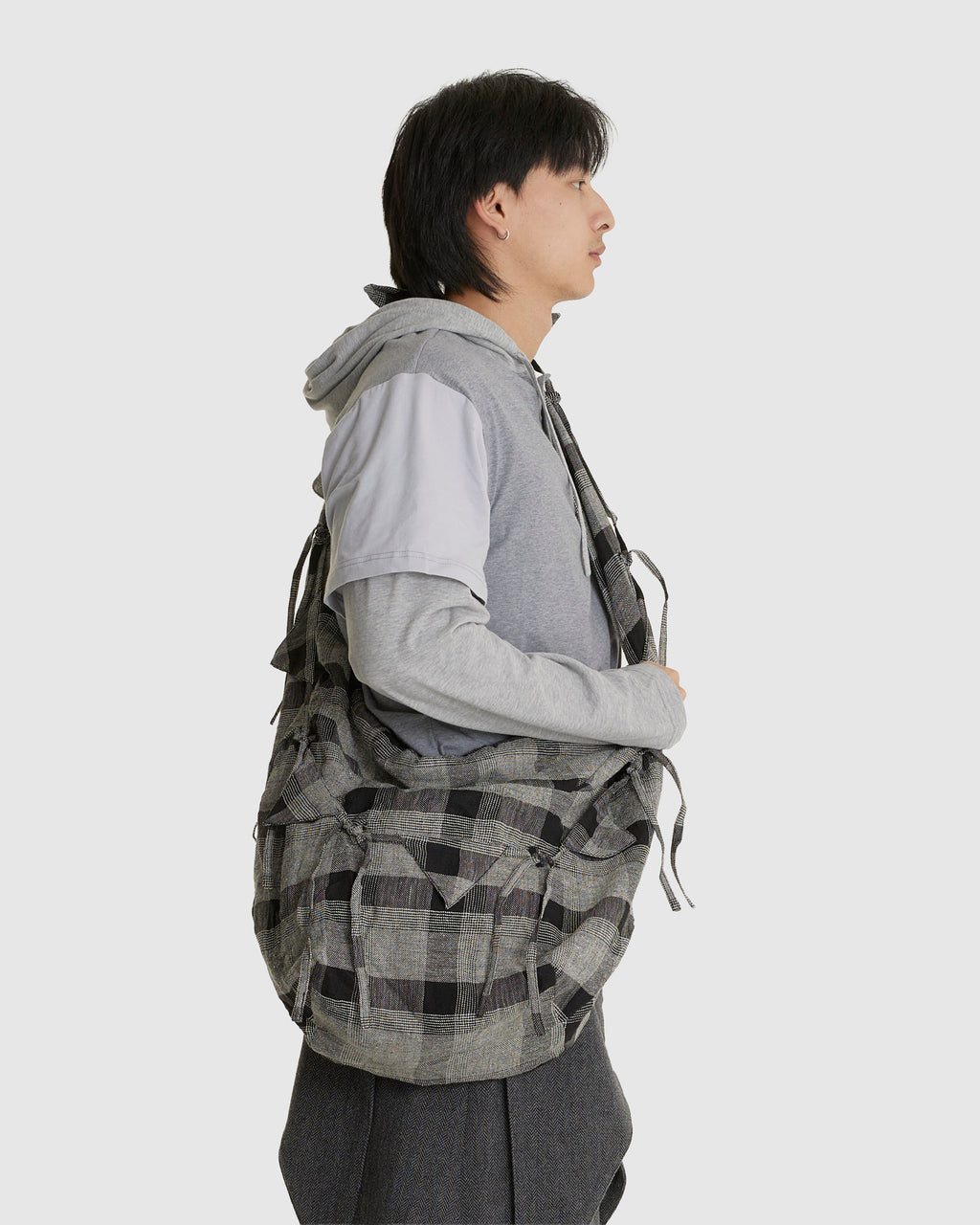 Talisman Bag Black Checked