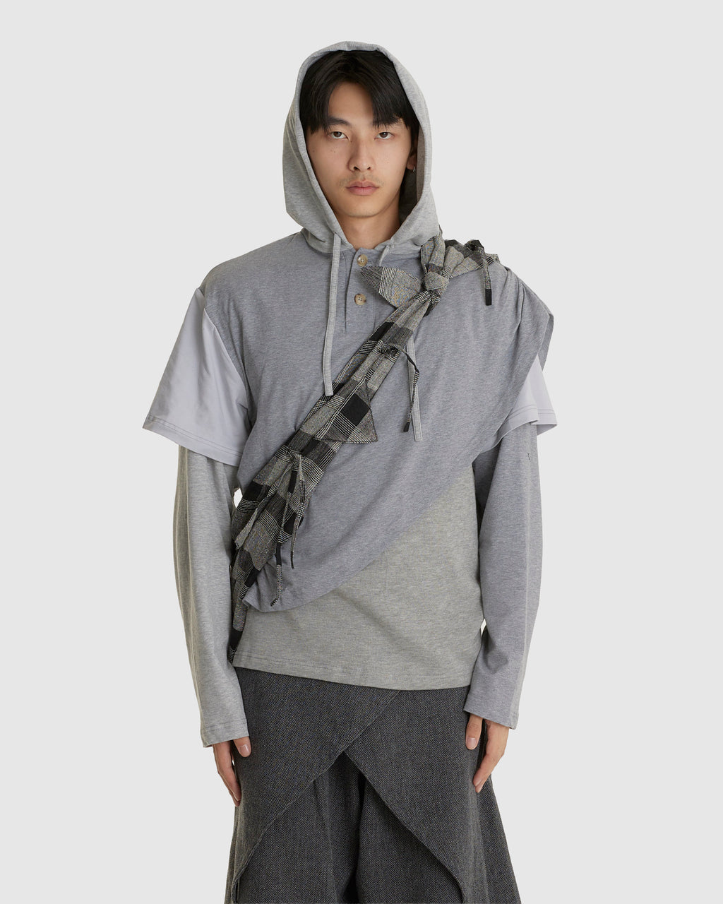 Talisman Bag Black Checked