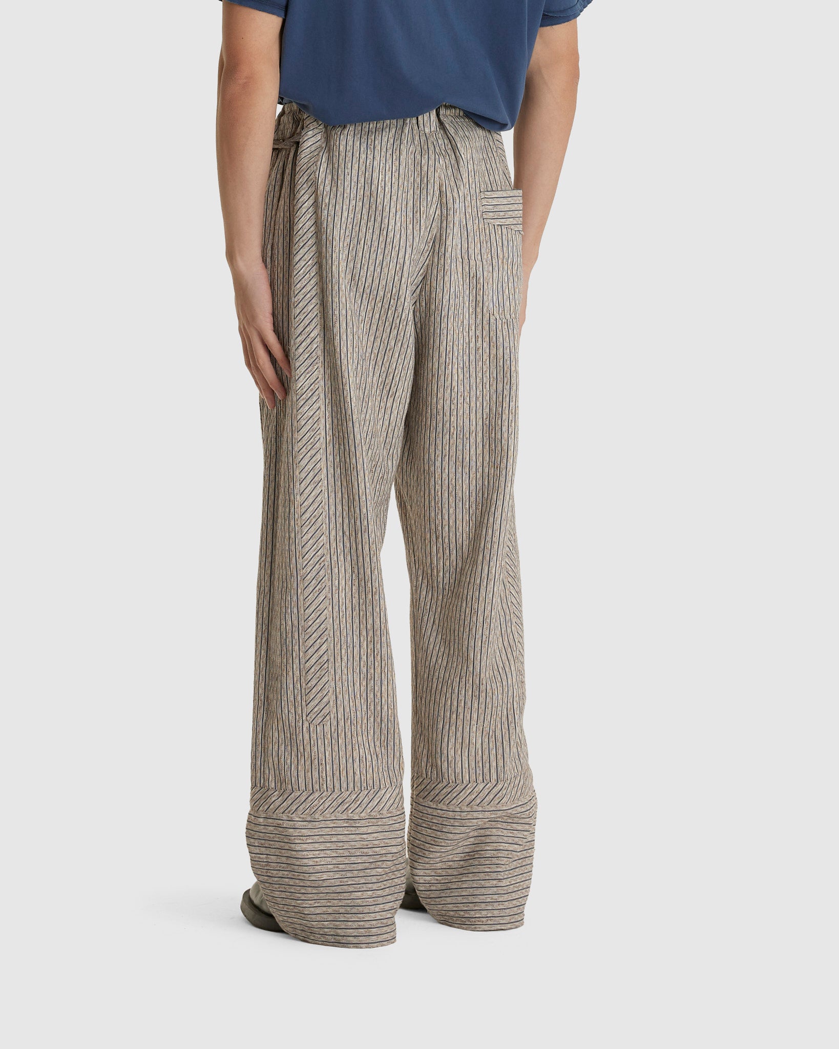 Kyan Trousers Textured Stripe