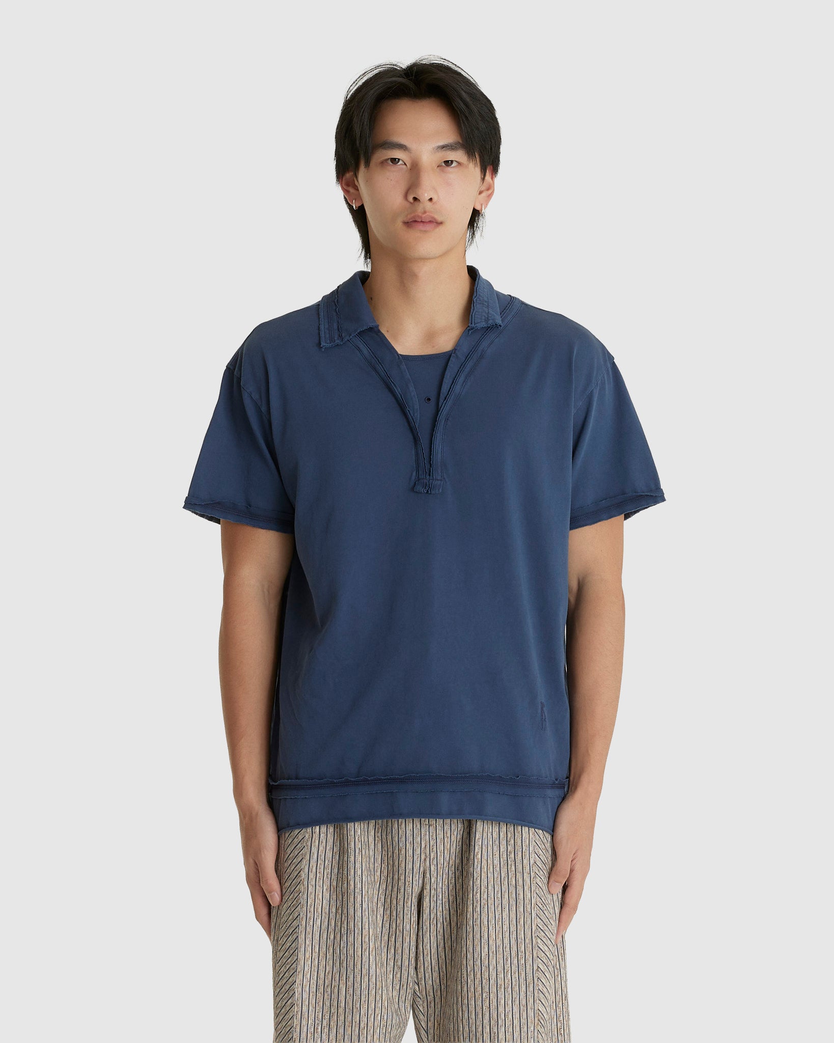 Otak Polo Shirt Navy