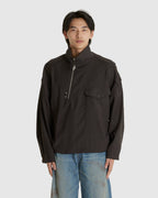 Farkas Pullover Jacket Umber Brown