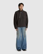 Farkas Pullover Jacket Umber Brown