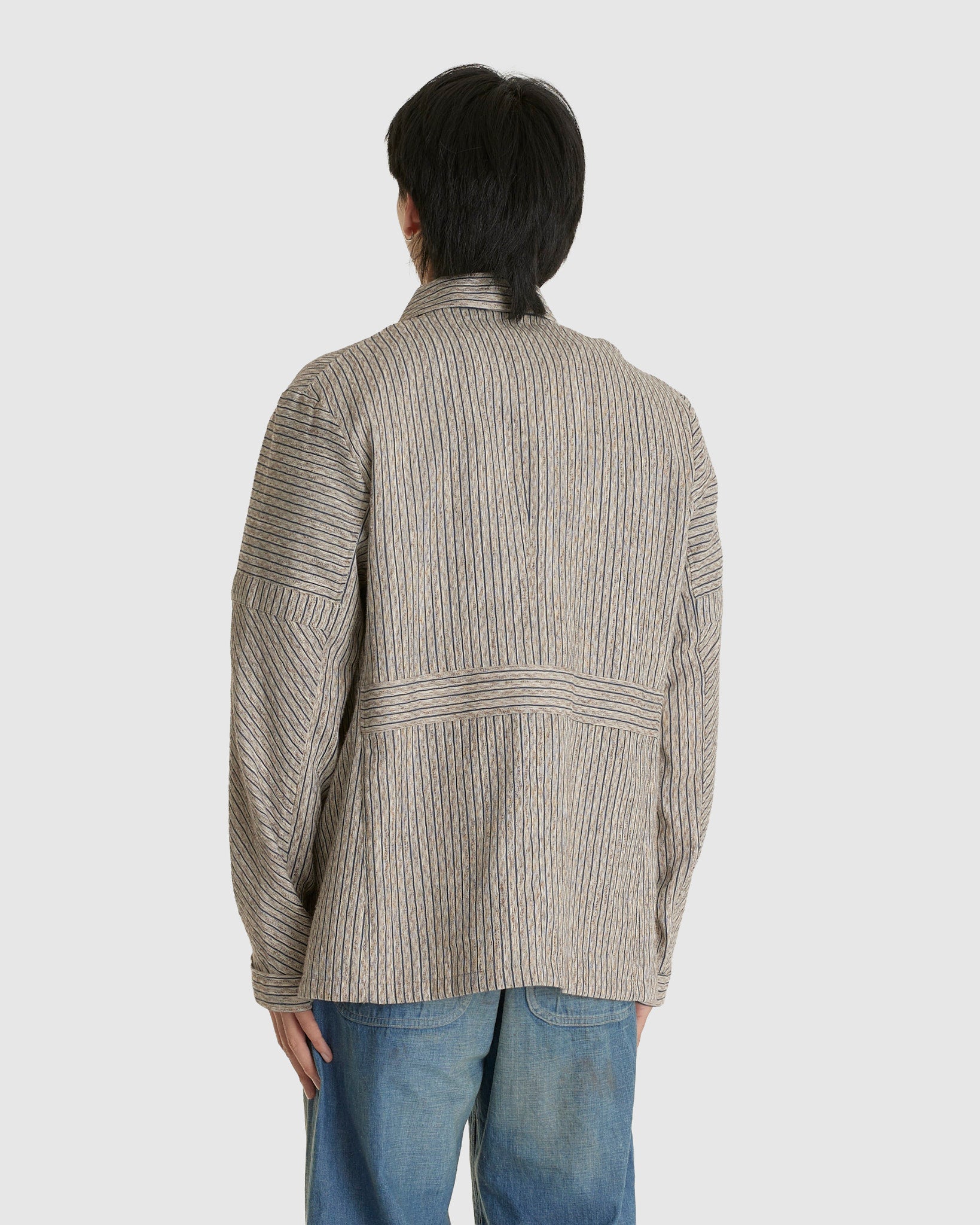 Kyan Shirt Textured Stripe