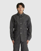 Lot. 716 Coverall Jacket With Chinstrap Raw Indigo